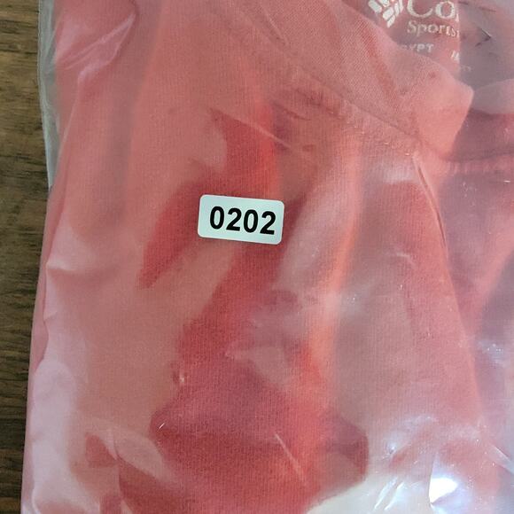 Columbia Henley Fall Orange Sz L Tall Midweight Casual Workstyle 100% Cotton - Picture 9 of 9